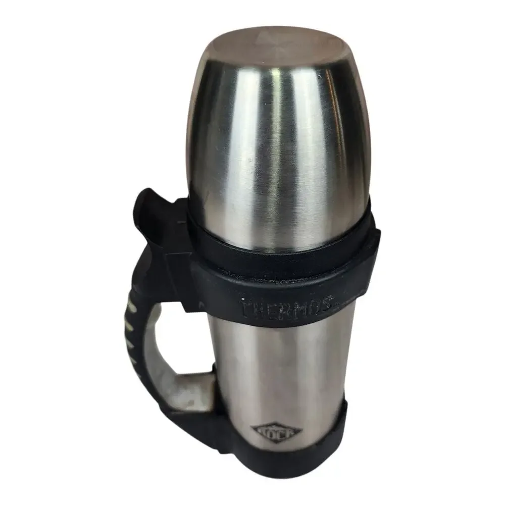 Thermos The Rock Vacuum Max Insulated 1 Ltr Beverage Bottle Stainless Steel